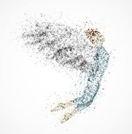 Abstract angel