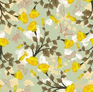 Seamless Floral Pattern N965