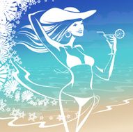 Sun sea and beach