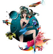 Space Girl N2