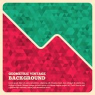 Abstract Retro Geometric Background N2