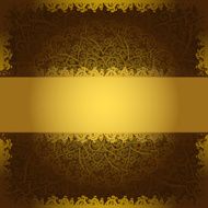 Background with abstract floral lace ornament and hearts N6