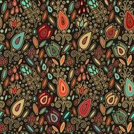 Seamless Floral Pattern N971