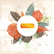 Grunge Background Design Template N4
