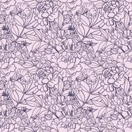 Cute floral seamless pattern background N70
