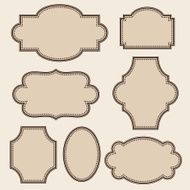 Vintage frames set N3