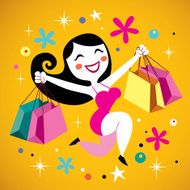 Shopping girl N151