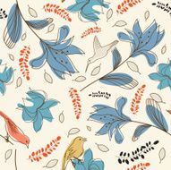 Seamless Floral Pattern N973