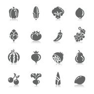 Fruit and Vegetables Icons N7