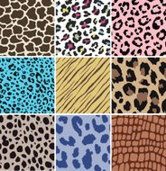 seamless animal skin pattern N12