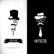 Gentleman and hipster