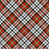 Seamless red tartan