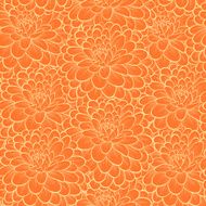 seamless background with flowers N16