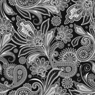 seamless with paisley