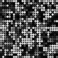 abstract black and white polka dots pattern background N2