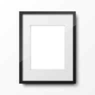 Vector realistic frame