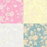Seamless roses pattern N19