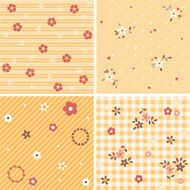 seamless romantic yellow