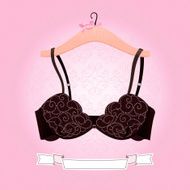 Elegant Black Bra