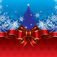 Christmas Bow Background N2
