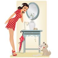 pin-up girl N5