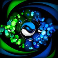 Shine abstract background