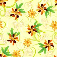 Floral Pattern N594
