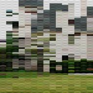 abstract color stripe pattern background N20