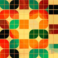 abstract colorful floral pattern background N14