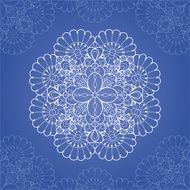 Ornamental round lace pattern N13