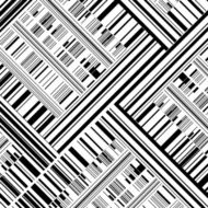 abstract black and white stripe pattern background N35