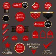 Vector collection of decorative design elements