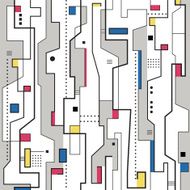 colorful geometric abstract background N9