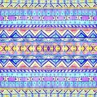 Seamless geometric pattern in aztec style Tribal ethnic texture