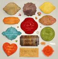 Vintage Retro Labels