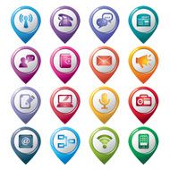 Communication Pointer Icons01