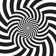 Vector Optical Art Infinity Tunnel