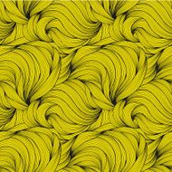 seamless pattern of hair N2