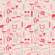 Retro of 1920s style seamless pattern N9