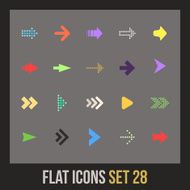 Flat icons set 28 N2