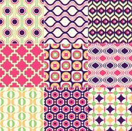 Seamless Geometric Pattern N183