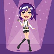 Fashion Teen Singer