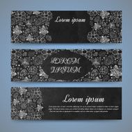 Vector greeting ornate background N14