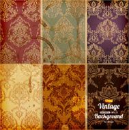 Vintage Mosaic Banner Set