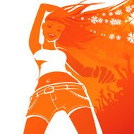 Dancing girl N34