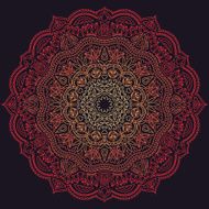 Vector ornament N10