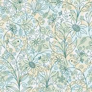 Floral Pattern N596