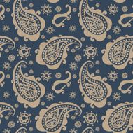 paisley seamless pattern wallpaper