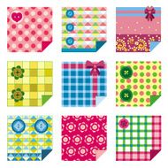 Craft icons &ndash; Textile design and buttons