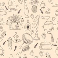 Female things pattern - Illustration N2